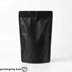 Black Laminated Pouch