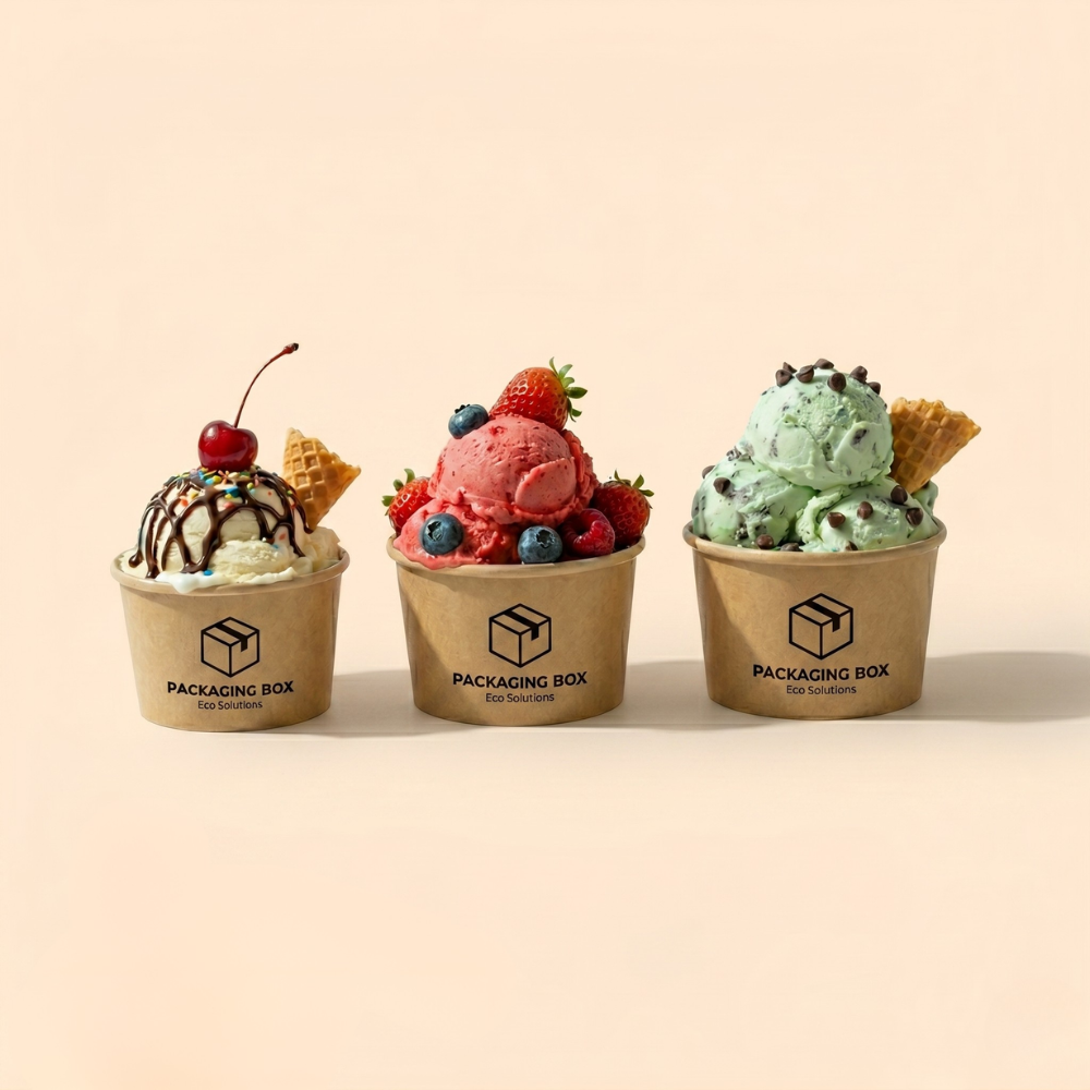 Custom Ice Cream Cups