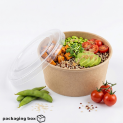 Kraft Bowl with Lid