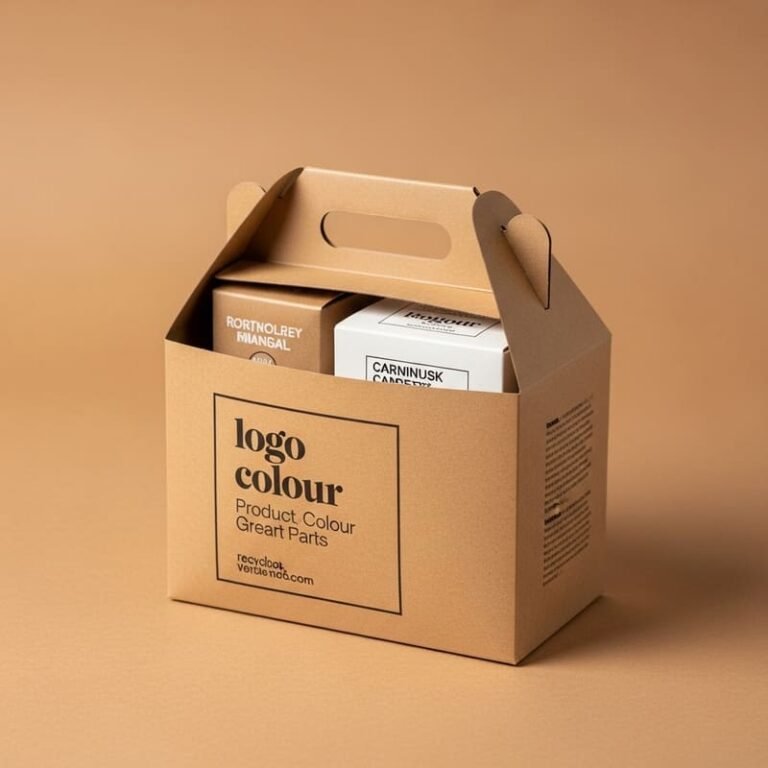 Kraft Gable Boxes